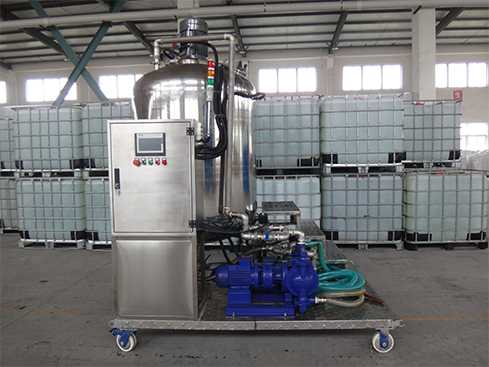 盾構機土壓平衡用發(fā)泡劑自生產(chǎn)設備