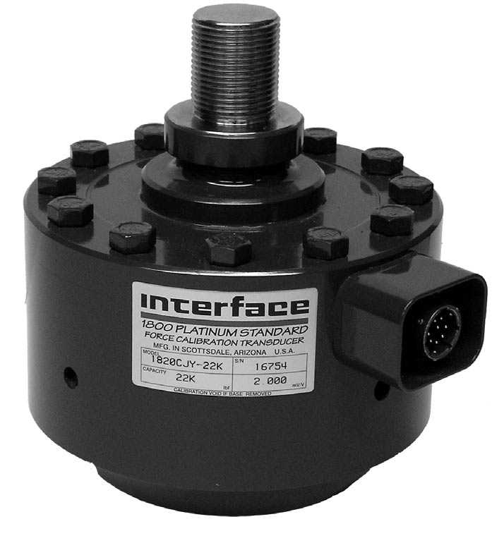 interface鉑金標(biāo)定型1800測(cè)力傳感器